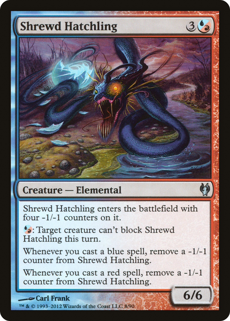 Shrewd Hatchling (DDJ-008) - Duel Decks: Izzet vs. Golgari