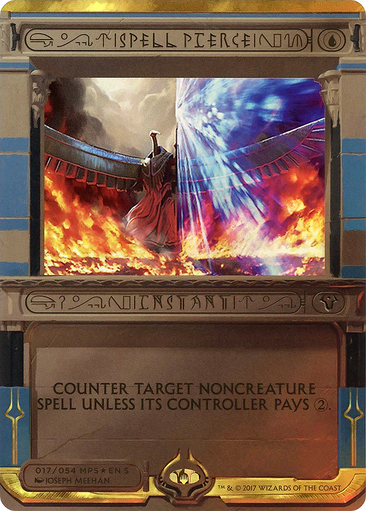 Spell Pierce (MP2-017) - Amonkhet Invocations (Borderless) Foil