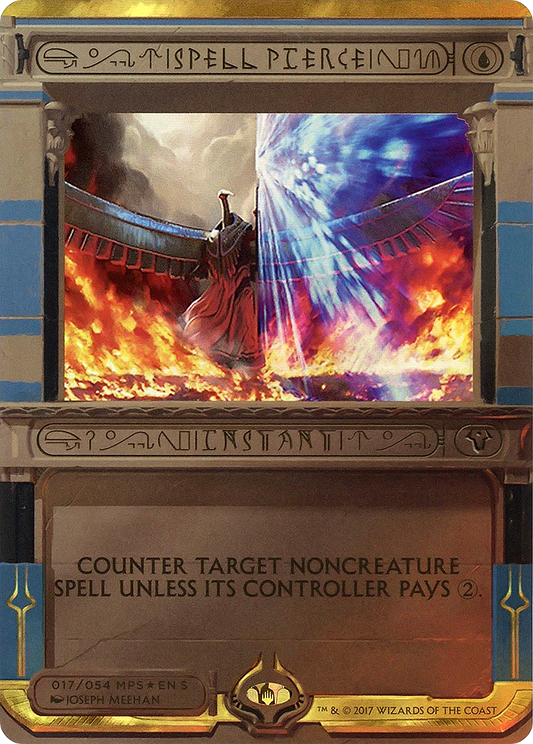 Spell Pierce (MP2-017) - Amonkhet Invocations (Borderless) Foil