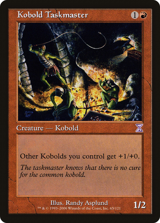 Kobold Taskmaster (TSB-065) - Time Spiral Timeshifted Foil