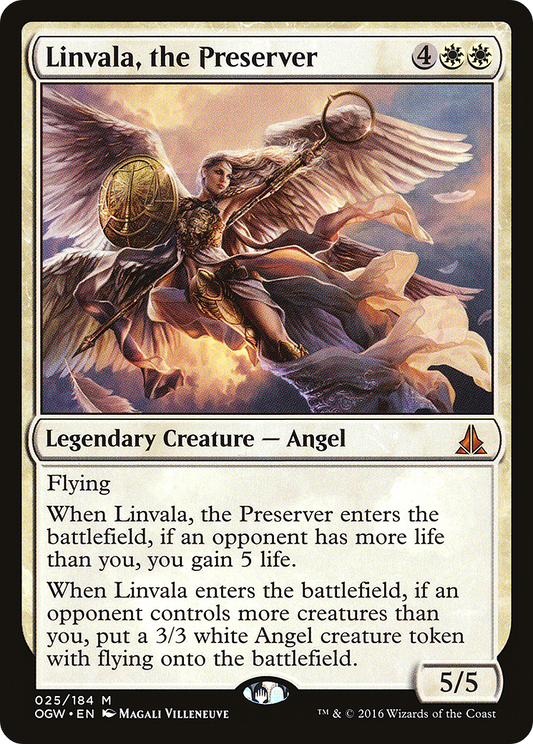 Linvala, the Preserver (OGW-025) - Oath of the Gatewatch