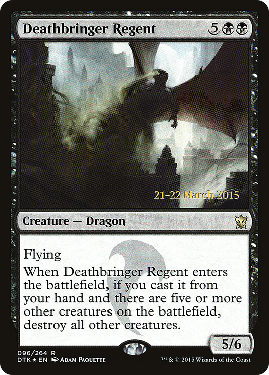 Deathbringer Regent (PDTK-96S) - Dragons of Tarkir Promos Foil