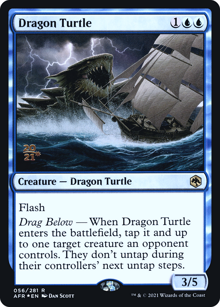 Dragon Turtle (PRE-56S) - Adventures in the Forgotten Realms Promos (Prerelease) Foil