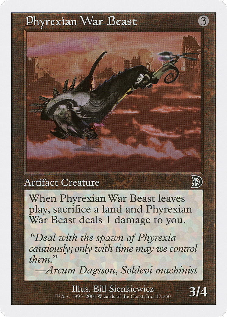 Phyrexian War Beast (DKM-37A) - Deckmasters