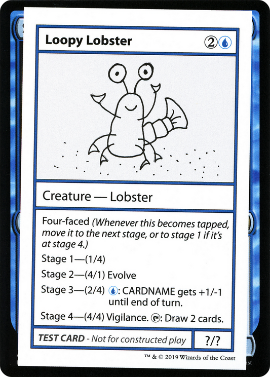 Loopy Lobster (CMB2-026) - Mystery Booster Playtest Cards 2021