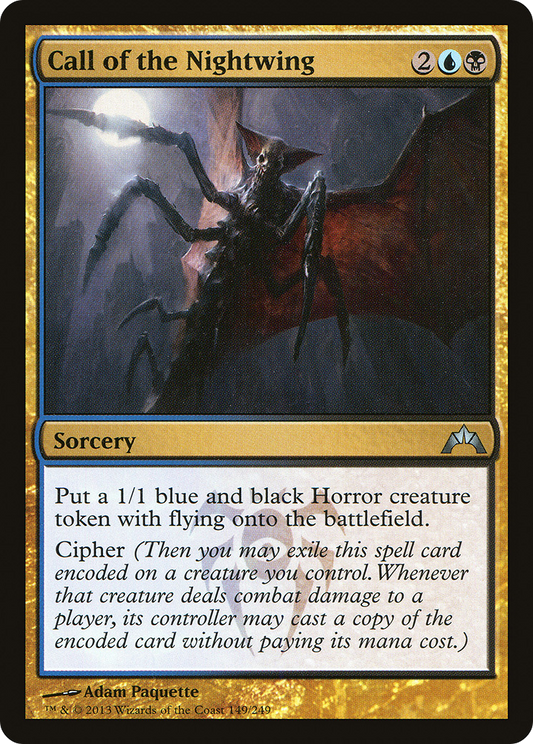 Call of the Nightwing  (GTC-149) - Gatecrash Foil