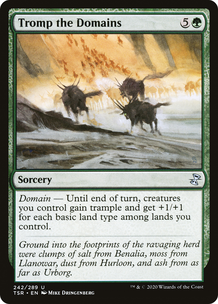 Tromp the Domains (TSR-242) - Time Spiral Remastered Foil