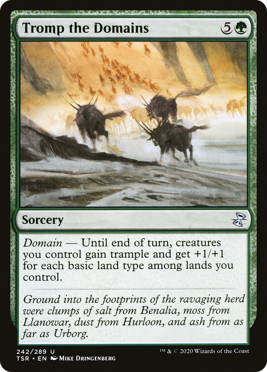 Tromp the Domains (TSR-242) - Time Spiral Remastered Foil