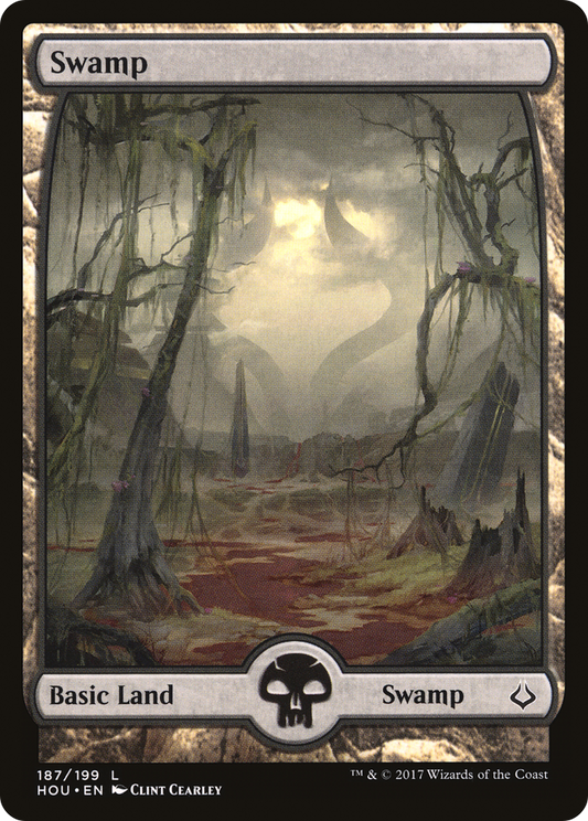 Swamp (HOU-187) - Hour of Devastation Foil