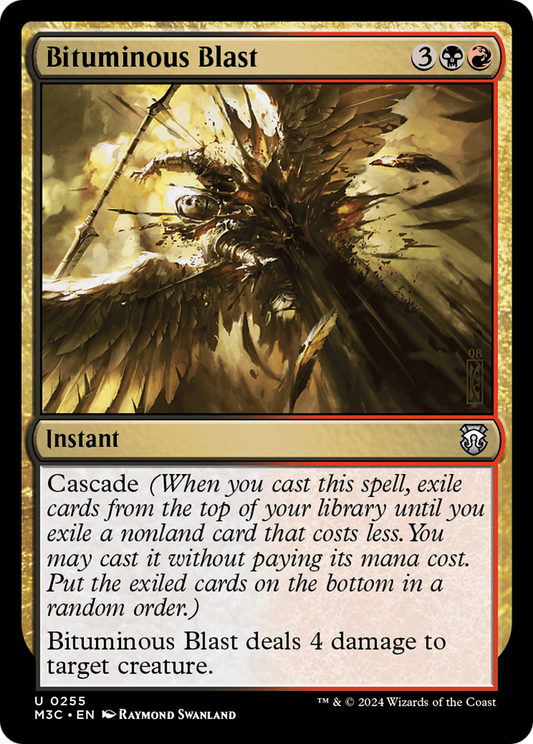 Bituminous Blast (M3C-255) - Modern Horizons 3 Commander