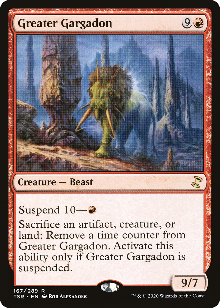 Greater Gargadon (TSR-167) - Time Spiral Remastered Foil