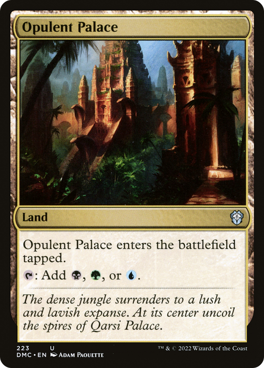 Opulent Palace (DMC-223) - Dominaria United Commander