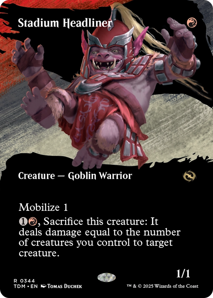 Stadium Headliner  (TDM-344) - Tarkir: Dragonstorm: (Showcase)