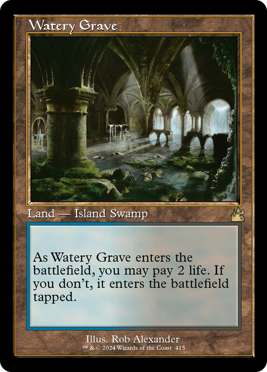 Watery Grave (RVR-415) - Ravnica Remastered