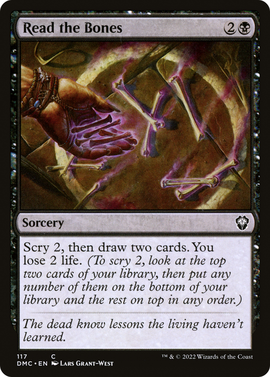 Read the Bones (DMC-117) - Dominaria United Commander