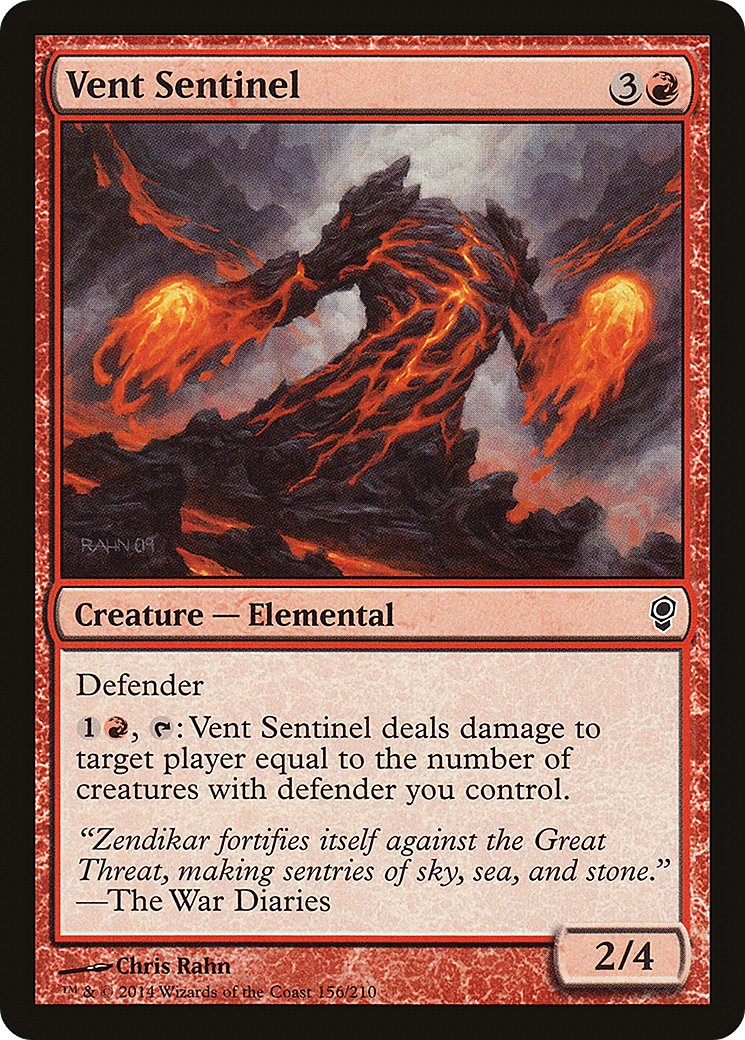 Vent Sentinel (CNS-156) - Conspiracy Foil