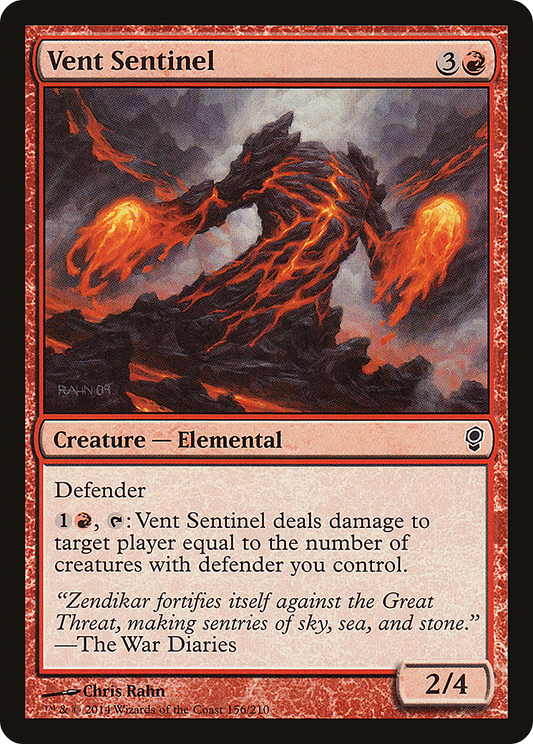 Vent Sentinel (CNS-156) - Conspiracy Foil