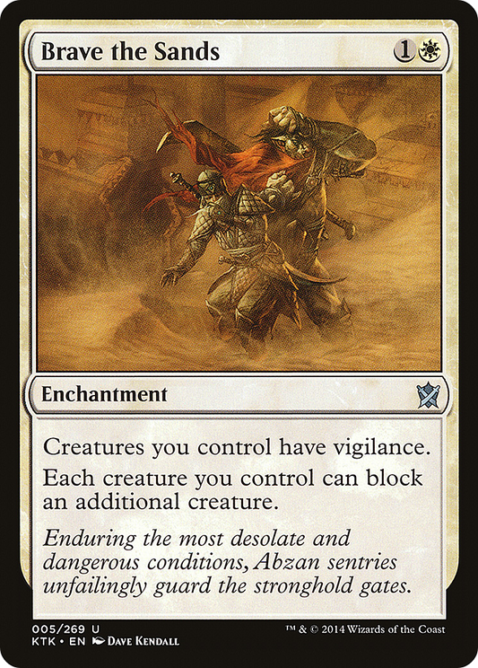 Brave the Sands (KTK-005) - Khans of Tarkir