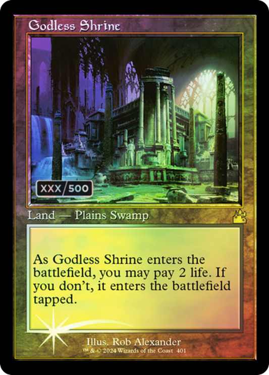 Godless Shrine (RVR-401Z) - Ravnica Remastered Foil