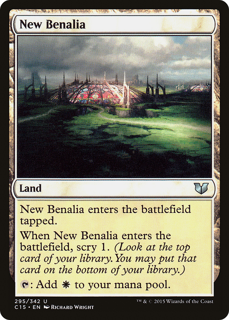 New Benalia (C15-295) - Commander 2015