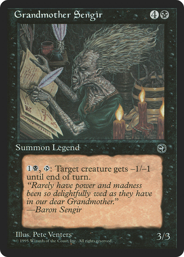 Grandmother Sengir (HML-050) - Homelands