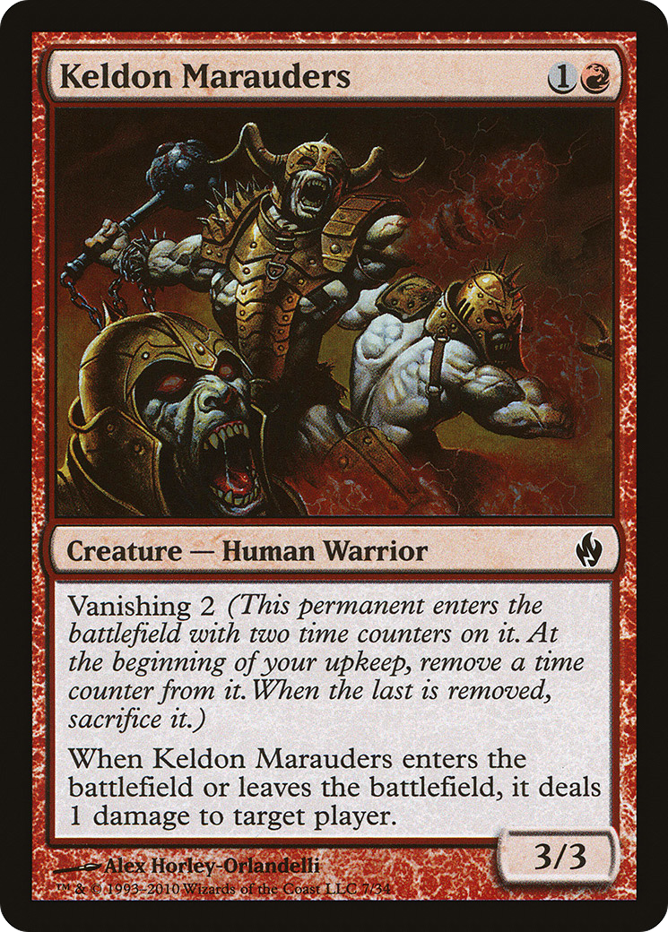 Keldon Marauders (PD2-007) - Premium Deck Series: Fire and Lightning Foil