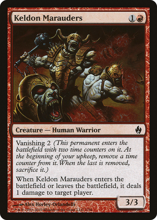 Keldon Marauders (PD2-007) - Premium Deck Series: Fire and Lightning Foil