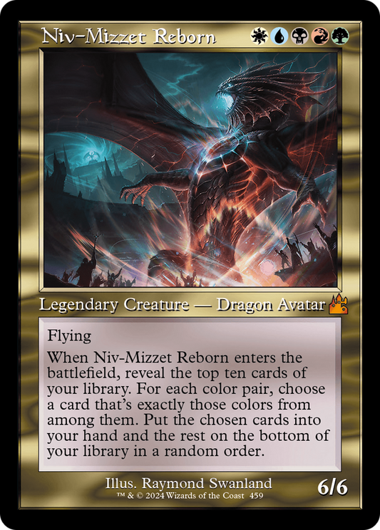 Niv-Mizzet Reborn (Retro Frame) (RVR-459) - Ravnica Remastered Foil