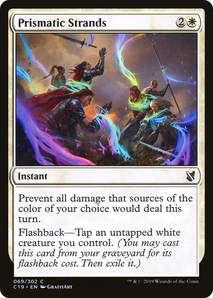 Prismatic Strands (C19-069) - Commander 2019