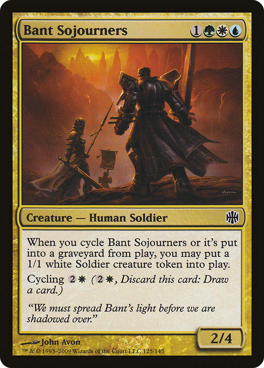 Bant Sojourners (ARB-125) - Alara Reborn Foil