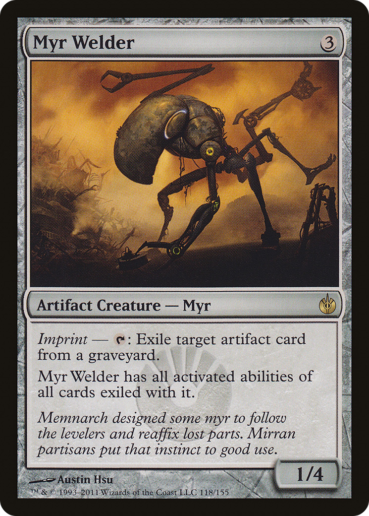 Myr Welder (MBS-118) - Mirrodin Besieged