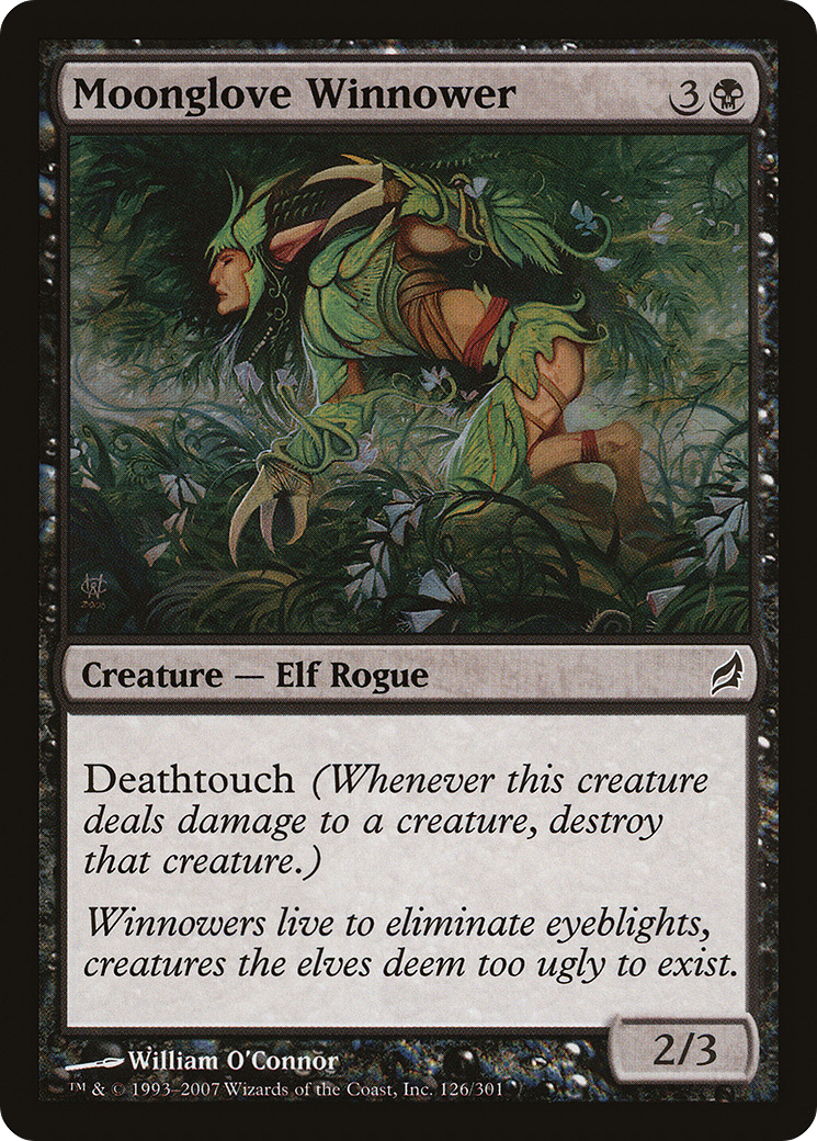 Moonglove Winnower (LRW-126) - Lorwyn Foil