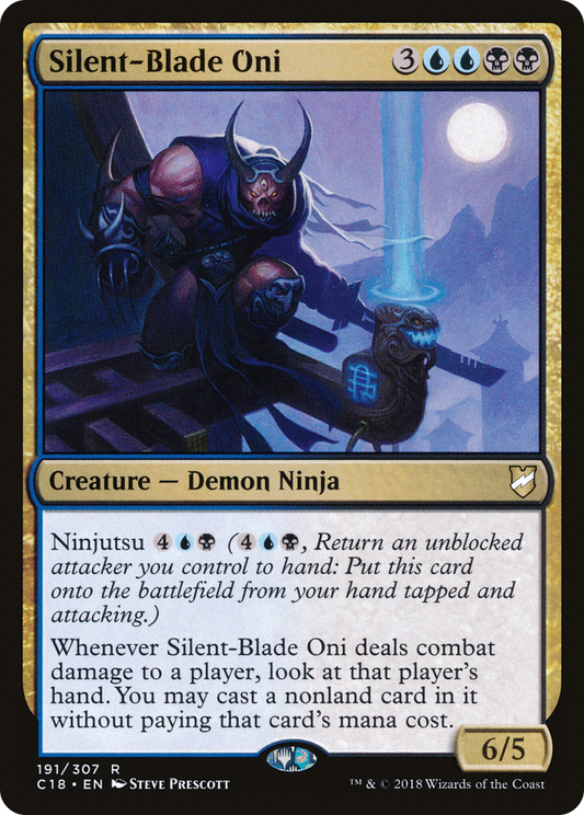 Silent-Blade Oni (C18-191) - Commander 2018