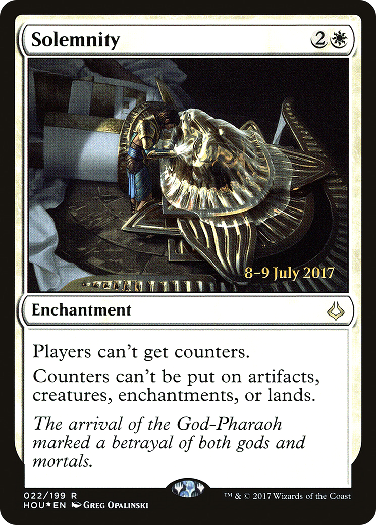 Solemnity (PHOU-22S) - Hour of Devastation Promos Foil