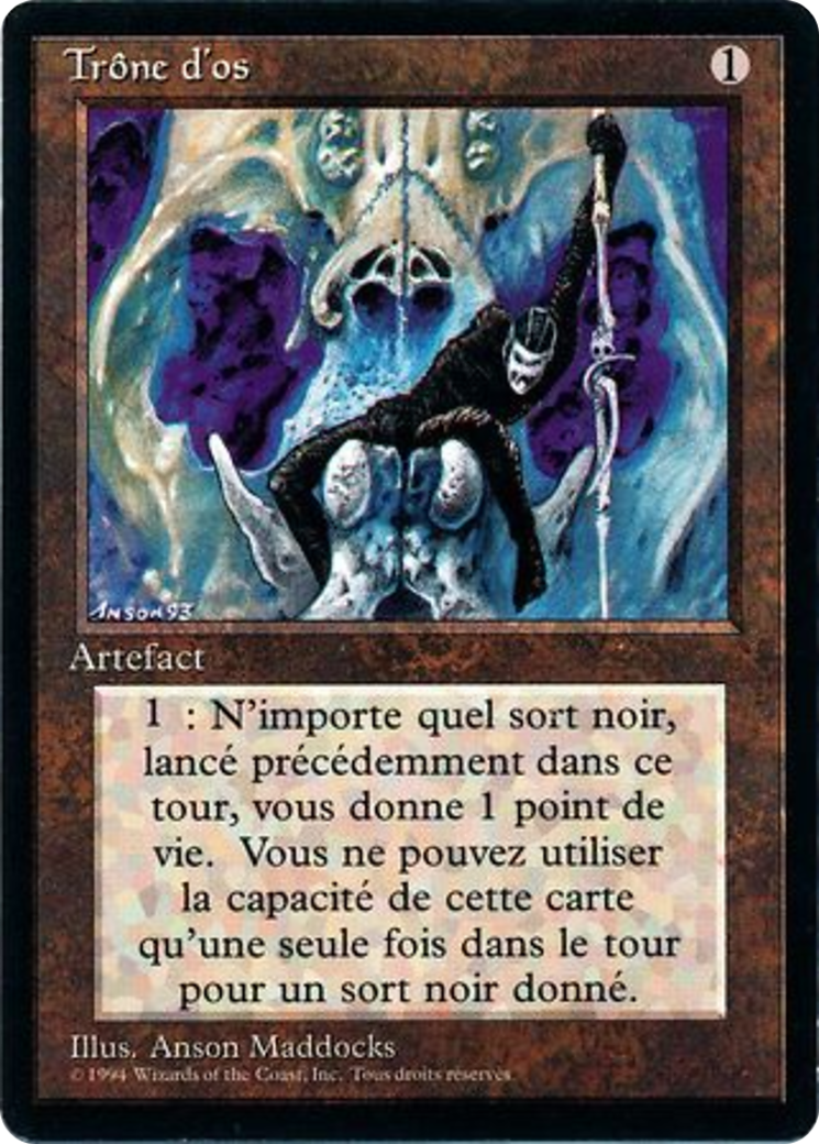 Throne of Bone (FBB-279) - Foreign Black Border