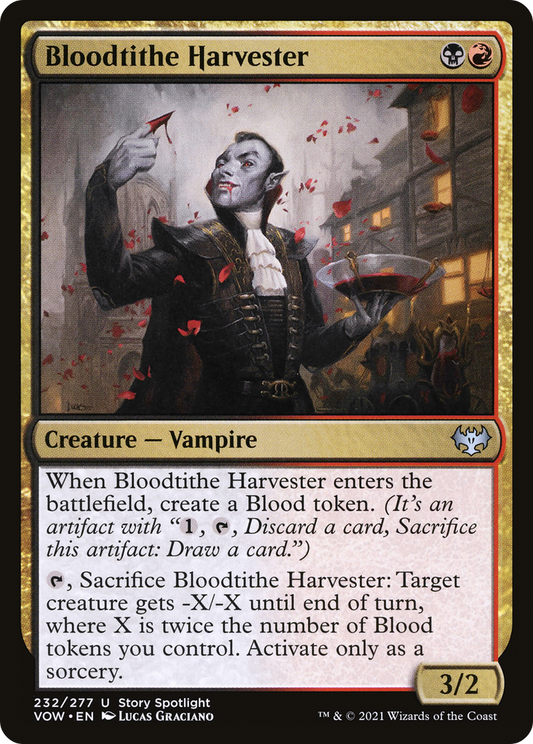 Bloodtithe Harvester (VOW-232) - Innistrad: Crimson Vow