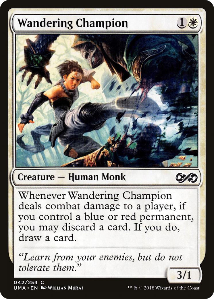 Wandering Champion (UMA-042) - Ultimate Masters Foil