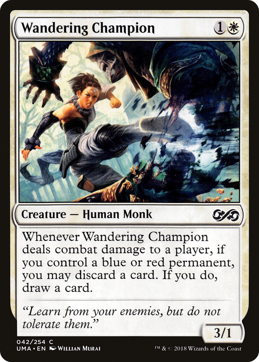 Wandering Champion (UMA-042) - Ultimate Masters Foil