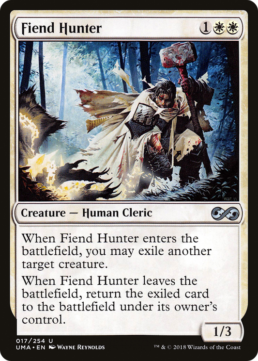 Fiend Hunter (UMA-017) - Ultimate Masters Foil