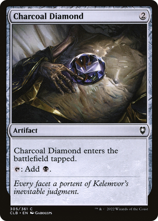 Charcoal Diamond (CLB-305) - Commander Legends: Battle for Baldur's Gate Foil