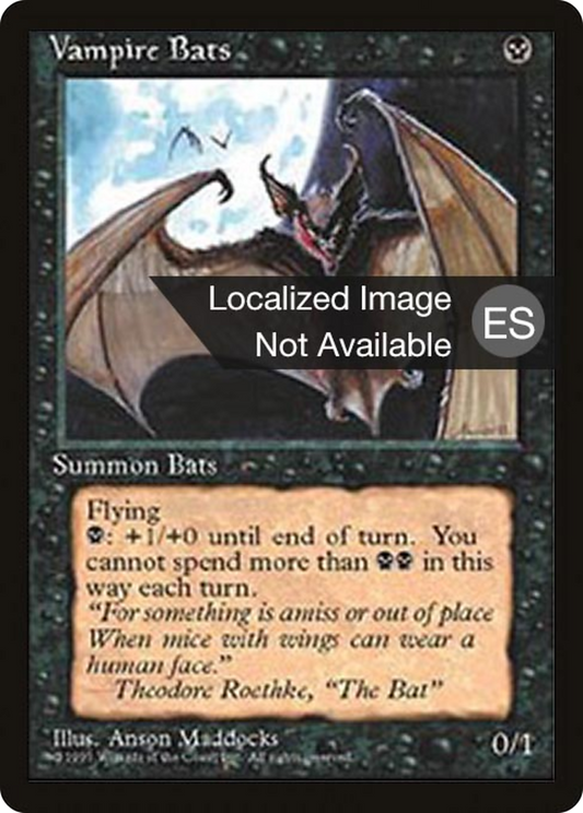 Vampire Bats (4BB-167) - Fourth Edition Foreign Black Border