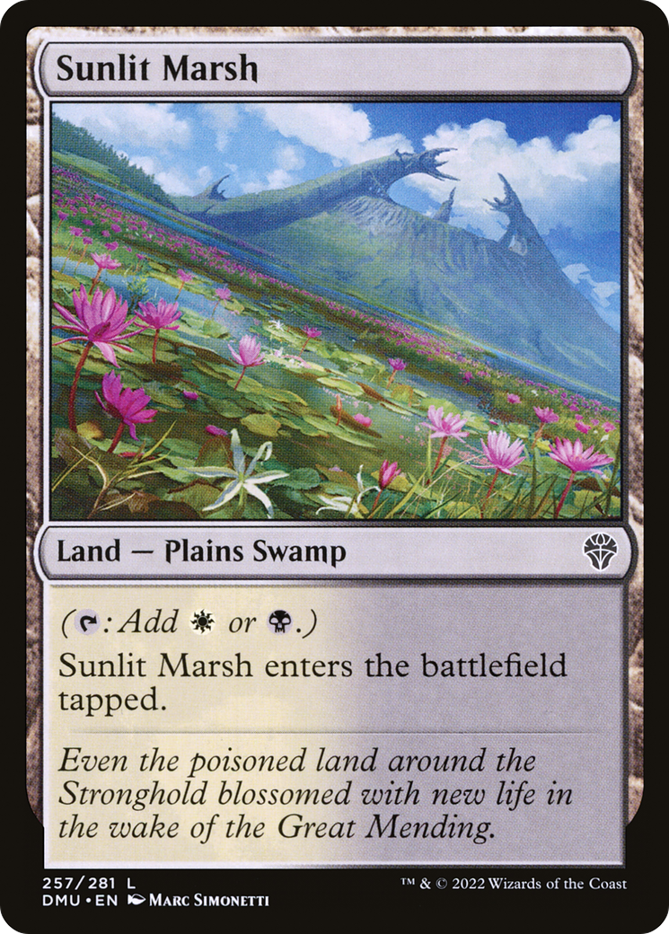 Sunlit Marsh (DMU-257) - Dominaria United