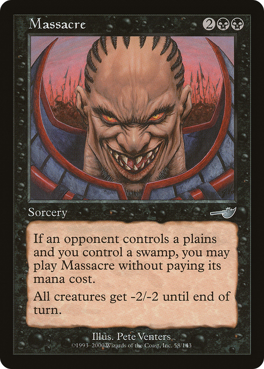 Massacre (NEM-058) - Nemesis Foil