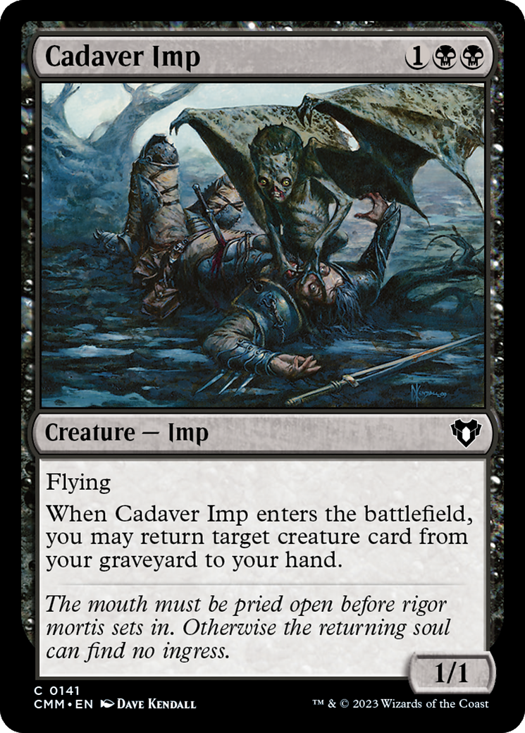 Cadaver Imp (CMM-141) - Commander Masters Foil