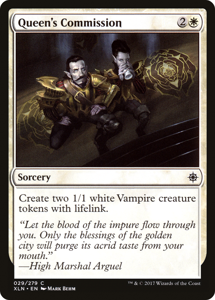 Queen's Commission  (XLN-029) - Ixalan