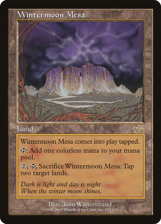 Wintermoon Mesa (PCY-143) - Prophecy Foil