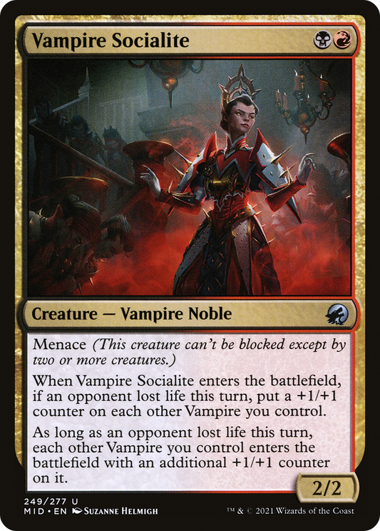 Vampire Socialite (MID-249) - Innistrad: Midnight Hunt