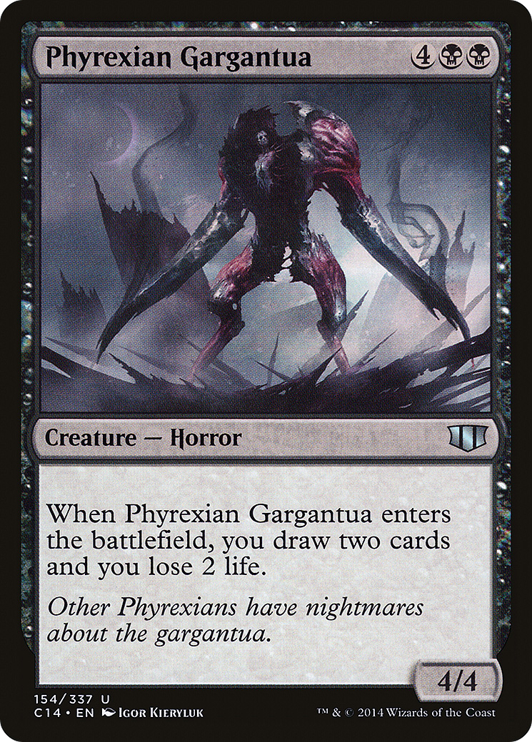 Phyrexian Gargantua (C14-154) - Commander 2014