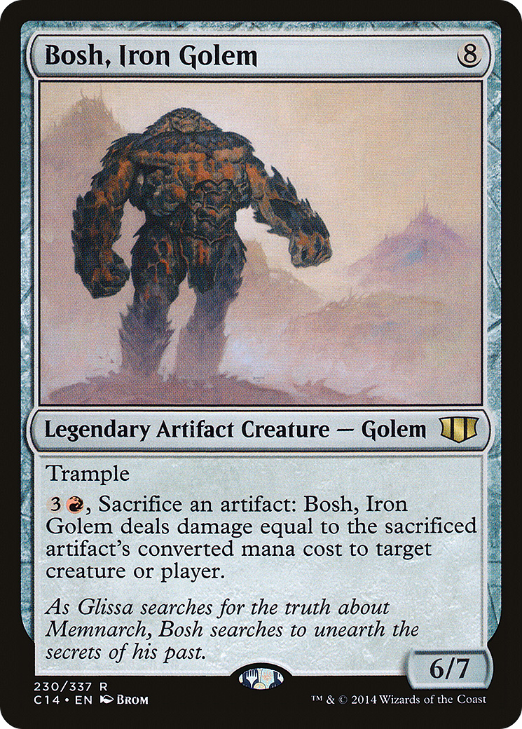 Bosh, Iron Golem (C14-230) - Commander 2014