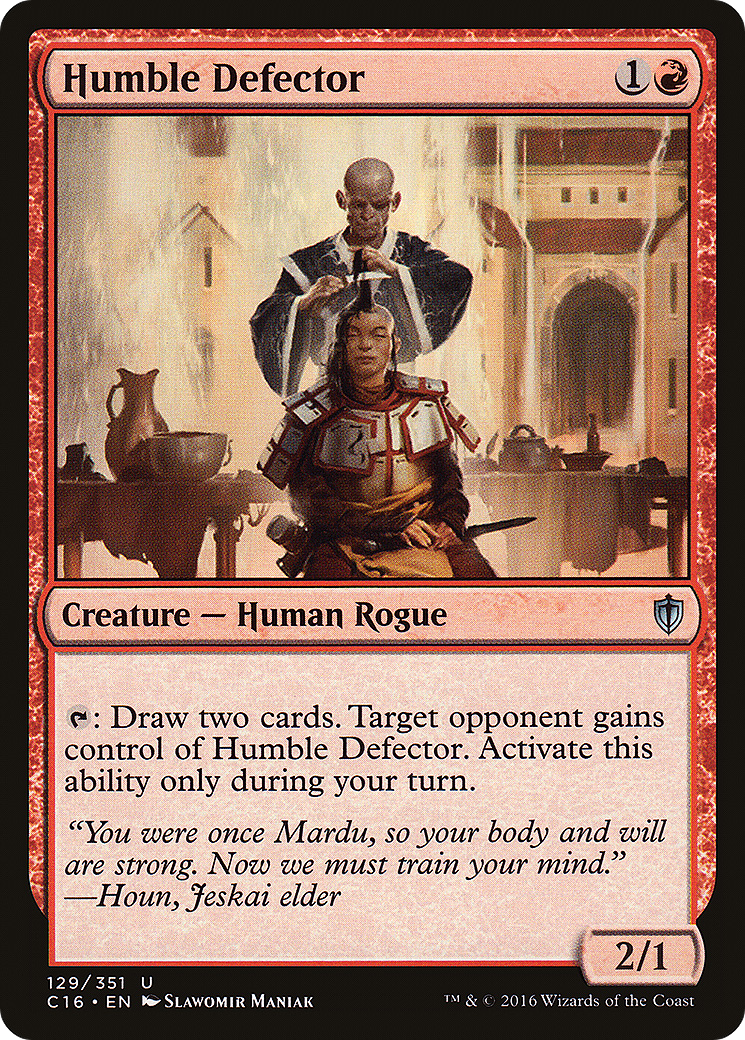 Humble Defector (C16-129) - Commander 2016